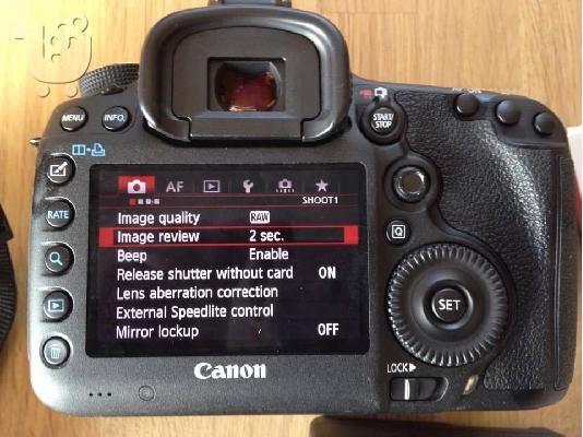 Canon EOS 5D Mark III ψηφιακή φωτογραφική μηχανή SLR με την EF 24-70mm f / 4.0L IS USM Len...
